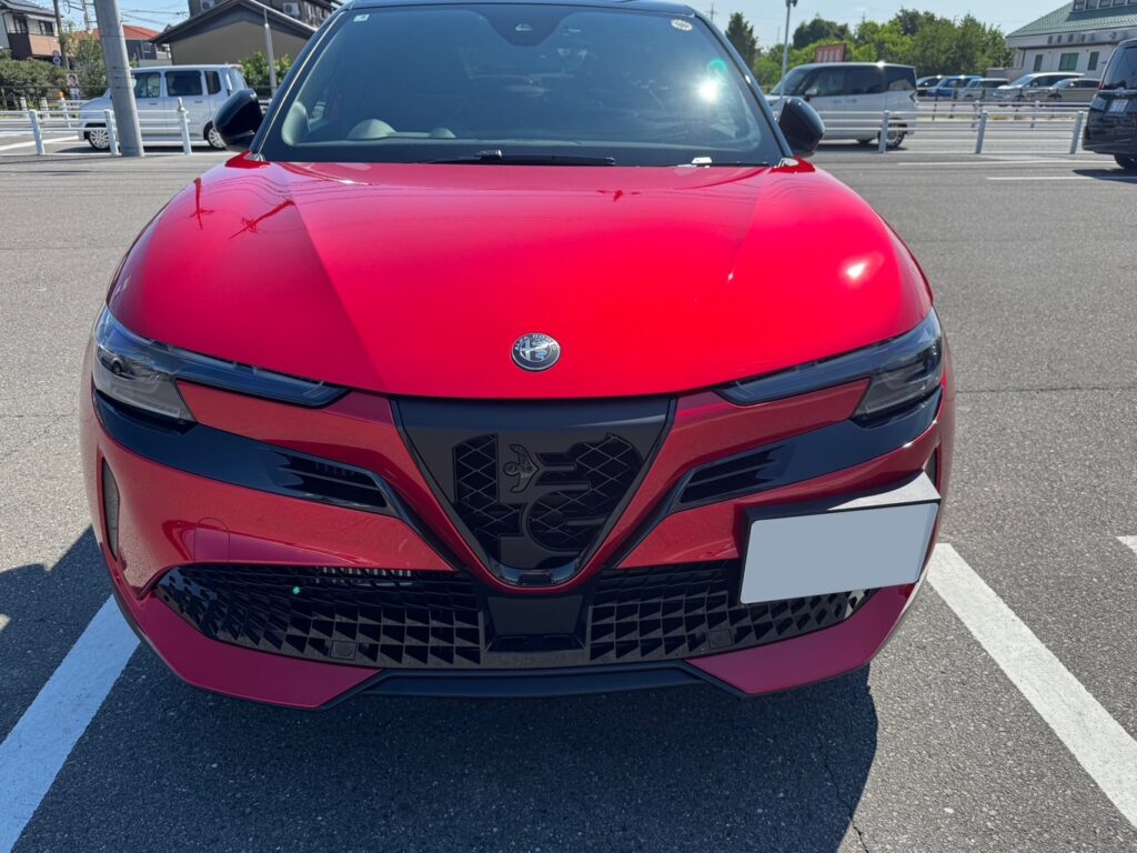 アルファ ロメオ ジュニアにプロテクションフィルム施工　UNLIMITED