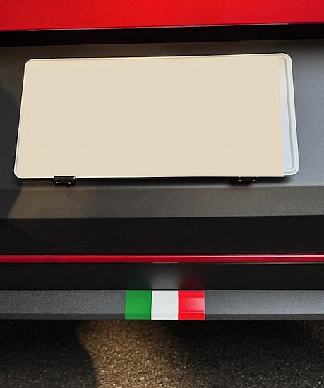 アルファ ロメオ ジュニア リアバンパー トリコローレ デカール　UNLIMITED