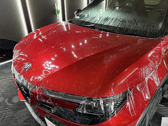 アルファ ロメオ ジュニアにプロテクションフィルム施工　UNLIMITED