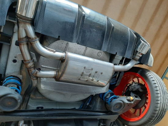 アバルト500 595 695 Magneti Marelli シンフォニア NEW可変バルブ エキゾーストマフラー UNLIMITED